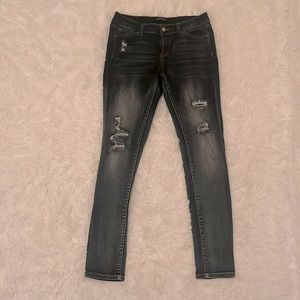 Ripped wax jeans good condition